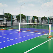 PickleTech 3.0 Portable Pickleball Net System 22FT Orange - Gem Sports
