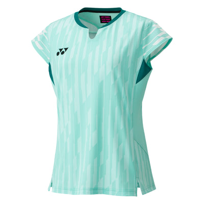 YONEX 2025 China National Team Women's Crew Neck Shirt 20860YX - Light Turquoise