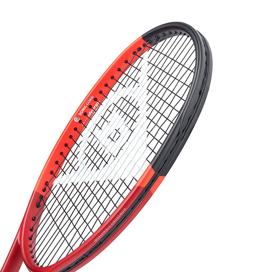 DUNLOP CX 200 (Red) 305g Tennis Racquet - Unstrung & Free Grip - Gem Sports