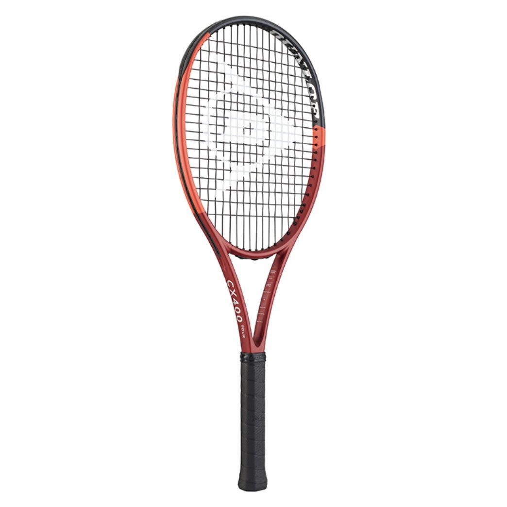 DUNLOP CX 400 TOUR (Red) 300g Tennis Racquet - Unstrung & Free Grip - Gem Sports