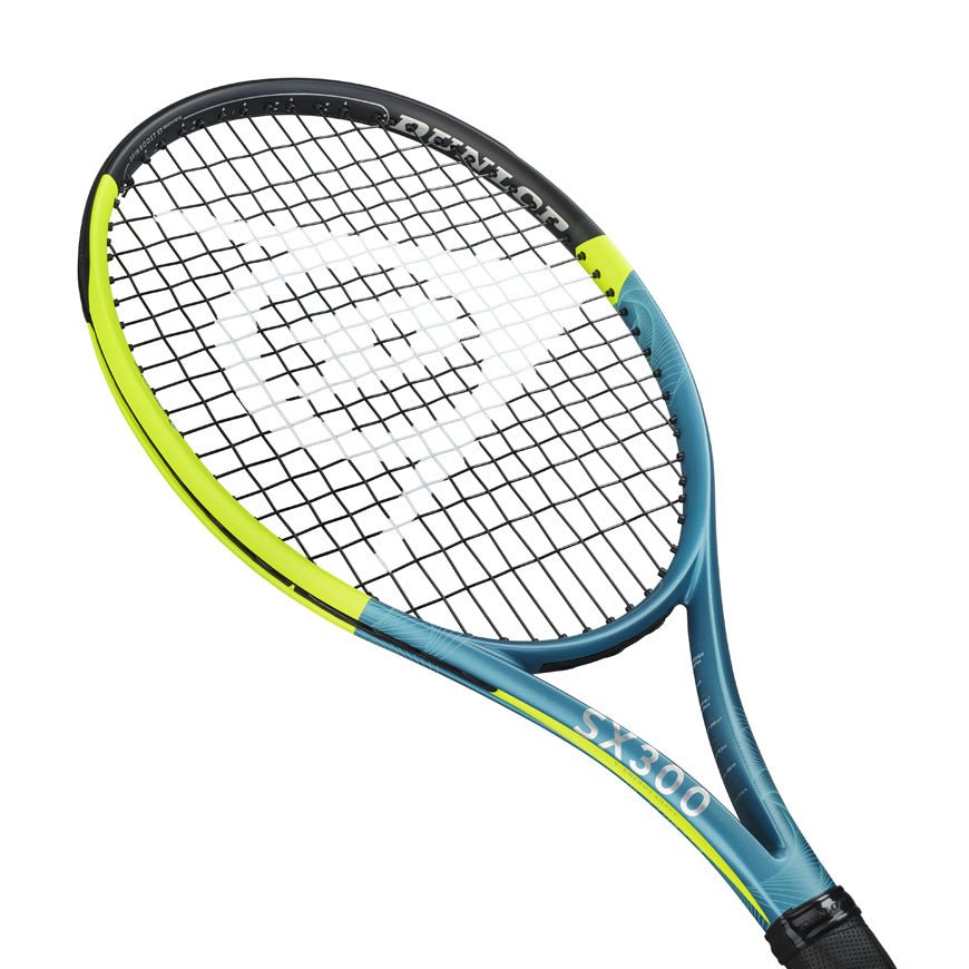 Yellow) 300g Tennis Racquet - Unstrung & Free Grip - Gem Sports