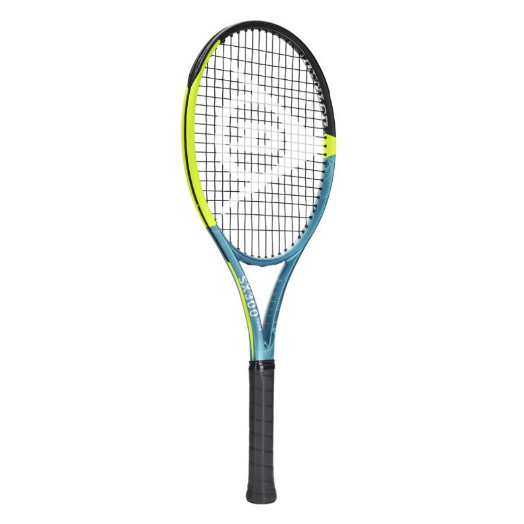 DUNLOP SX 300 TOUR (Teal/Yellow) 305g Tennis Racquet - Unstrung & Free Grip - Gem Sports