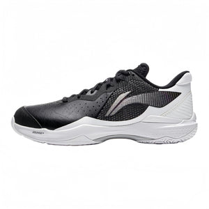 LI - NING THUNDER NEW AYZU015 - 4 WIDE Badminton Shoes - Black/White - Gem Sports
