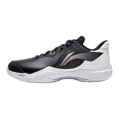 LI - NING THUNDER NEW AYZU015 - 4 WIDE Badminton Shoes - Black/White - Gem Sports