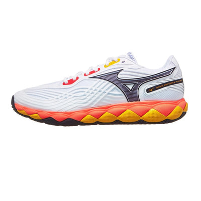 MIZUNO WAVE ENFORCE TOUR 2 AC MEN'S Tennis Shoes - White/Fiery Coral/Citrus - Gem Sports