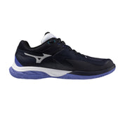 MIZUNO WAVE FANG 2 UNISEX Badminton Shoes - Blue Granite/White/Iris Boom - Gem Sports