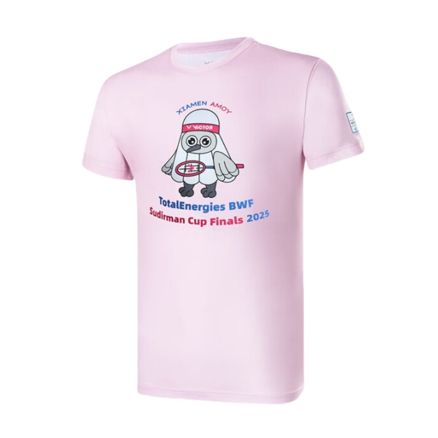 VICTOR 2025 Sudirman Cup Finals UNISEX T-Shirt T - SC2504 I - Pink - Gem Sports