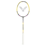VICTOR AuraSpeed 25 MACH (E - Yellow) 4U/G5 Badminton Racquet – Unstrung & Free Grip - Gem Sports