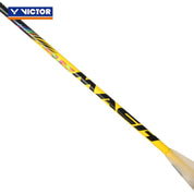 VICTOR AuraSpeed 25 MACH (E - Yellow) 4U/G5 Badminton Racquet – Unstrung & Free Grip - Gem Sports