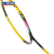 VICTOR AuraSpeed 25 MACH (E - Yellow) 4U/G5 Badminton Racquet – Unstrung & Free Grip - Gem Sports