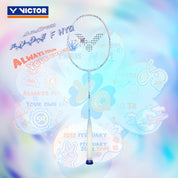 VICTOR Auraspeed Fantôme F HYQ (HUANG YA QIONG Edition) 4U/G5 Badminton Racquet – Unstrung & Free Grip | 2025 NEW - Gem Sports