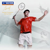 VICTOR DriveX 12 O - Salmon Red Badminton Racquet (UNSTRUNG) | 2025 NEW - Gem Sports