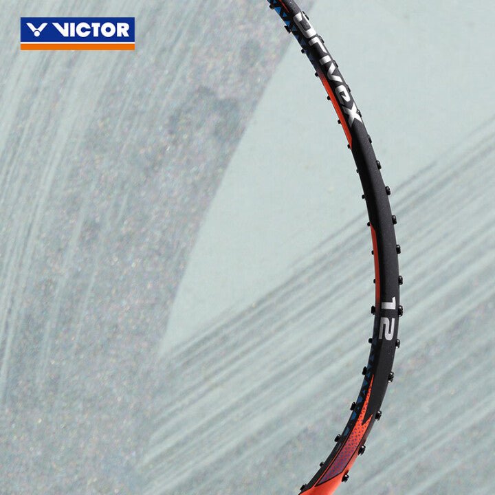 VICTOR DriveX 12 O - Salmon Red Badminton Racquet (UNSTRUNG) | 2025 NEW - Gem Sports