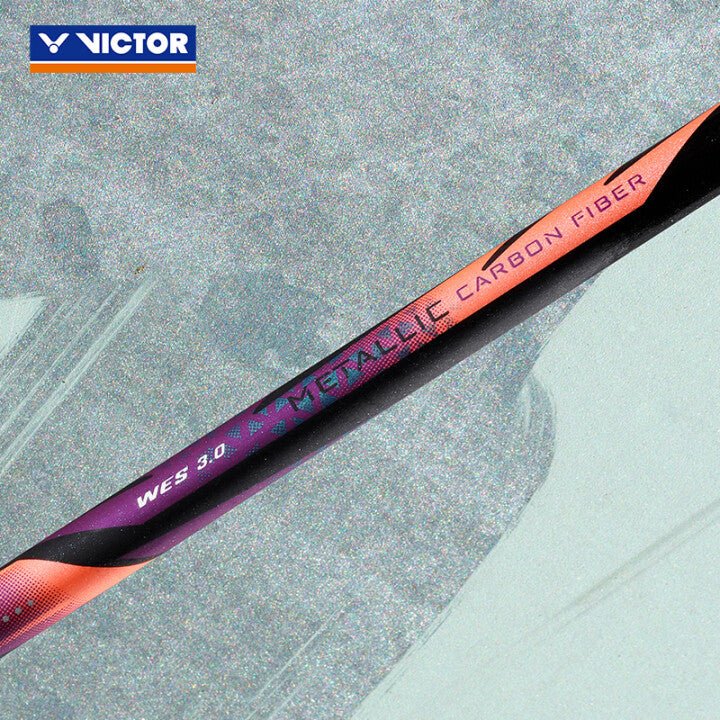 VICTOR DriveX 12 O - Salmon Red Badminton Racquet (UNSTRUNG) | 2025 NEW - Gem Sports