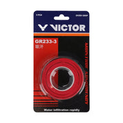 VICTOR GR233 - 3 Badminton Overgrip (3 Wraps) Multiple Colors - Gem Sports