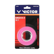 VICTOR GR233 - 3 Badminton Overgrip (3 Wraps) Multiple Colors - Gem Sports
