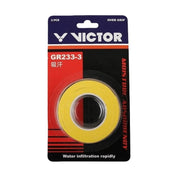 VICTOR GR233 - 3 Badminton Overgrip (3 Wraps) Multiple Colors - Gem Sports