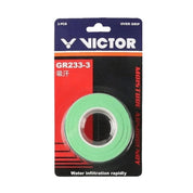 VICTOR GR233 - 3 Badminton Overgrip (3 Wraps) Multiple Colors - Gem Sports