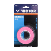 VICTOR GR262 - 3 Badminton Overgrip (3 Wraps) Multiple Colors - Gem Sports