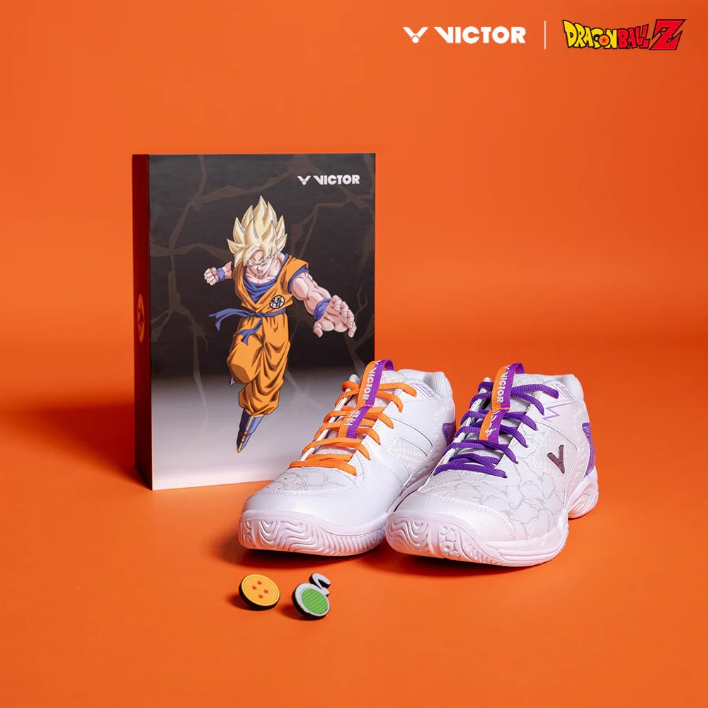VICTOR x Dragon Ball Z Badminton Shoes Unisex (Bright White) – Gem
