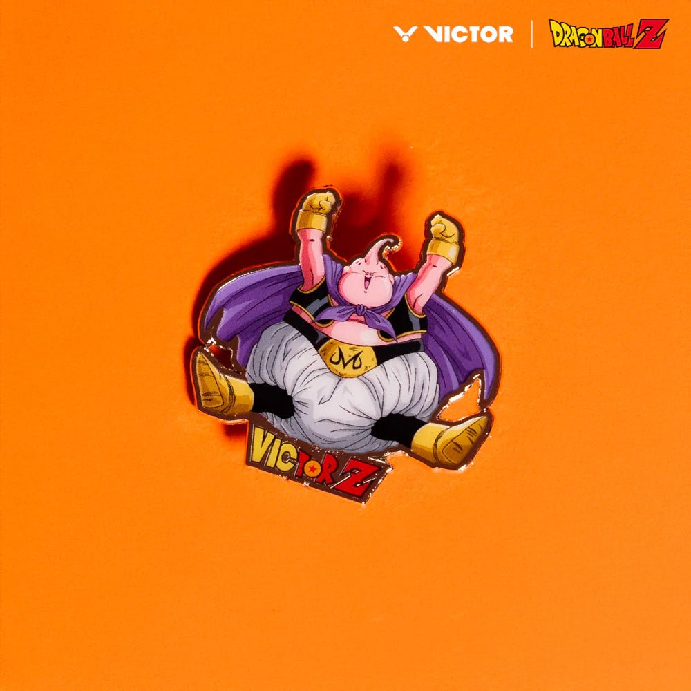 VICTOR x Dragon Ball Z Majin Buu Badge - PG4502DBZ - F Blue - Gem Sports