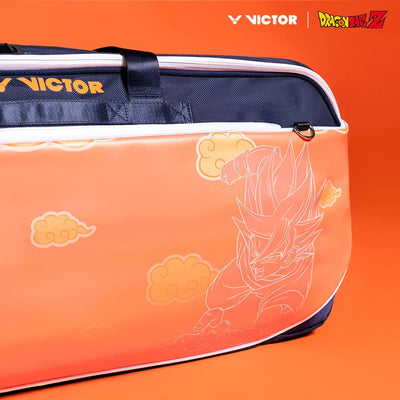 VICTOR x Dragon Ball Z Racquet Bag (6 pcs) for Badminton & Tennis - BR5639DBZ - O Bright Marigold - Gem Sports