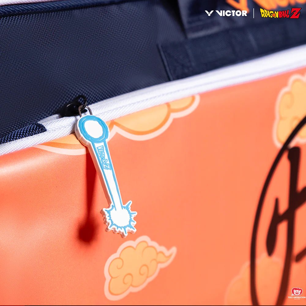 VICTOR x Dragon Ball Z Racquet Bag (6 pcs) for Badminton & Tennis - BR5639DBZ - O Bright Marigold - Gem Sports