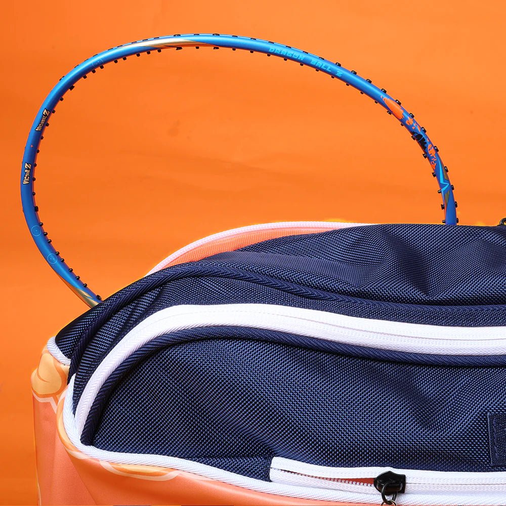 VICTOR x Dragon Ball Z Racquet Bag (6 pcs) for Badminton & Tennis - BR5639DBZ - O Bright Marigold - Gem Sports