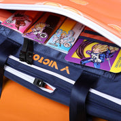 VICTOR x Dragon Ball Z Racquet Bag (6 pcs) for Badminton & Tennis - BR5639DBZ - O Bright Marigold - Gem Sports