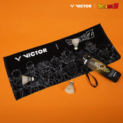 VICTOR x Dragon Ball Z Sports Towel - TW511DBZ - C Black - Gem Sports