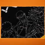 VICTOR x Dragon Ball Z Sports Towel - TW511DBZ - C Black - Gem Sports
