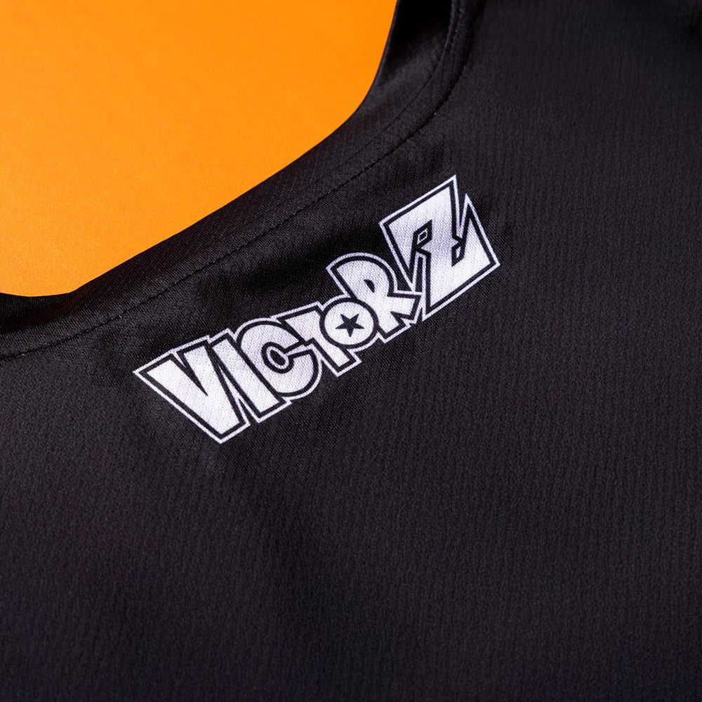 VICTOR x Dragon Ball Z Unisex Knitted T-Shirt - T - 501DBZ - C Black - Gem Sports