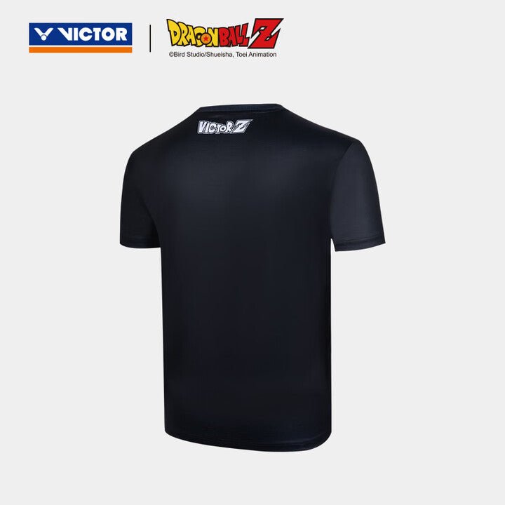 VICTOR x Dragon Ball Z Unisex Knitted T-Shirt - T - 501DBZ - C Black - Gem Sports
