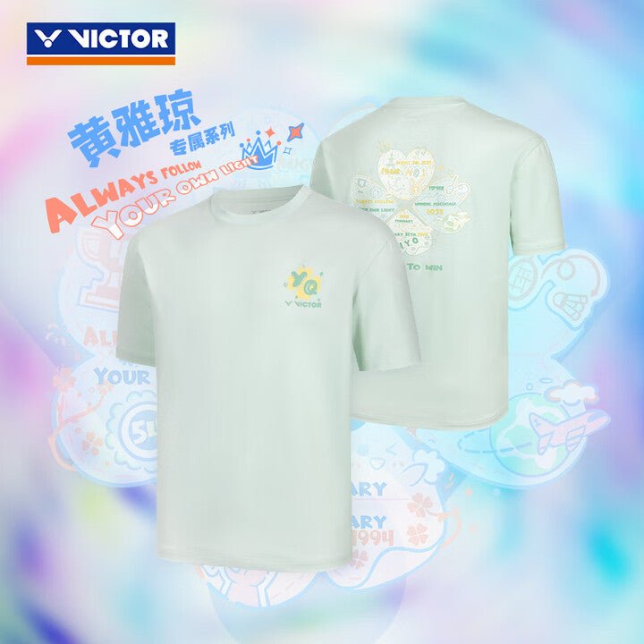 VICTOR x HYQ Unisex T-Shirt T - 501HYQ R - Green - Gem Sports