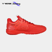 VICTOR x ZSW P8500NitroLite - ZSW Men's Badminton Shoes - DX (High Risk Red/Light Gold) - Gem Sports