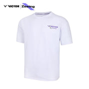 VICTOR x ZSW Unisex T-Shirt (Oversize Fit) T - 501ZSW A - White - Gem Sports