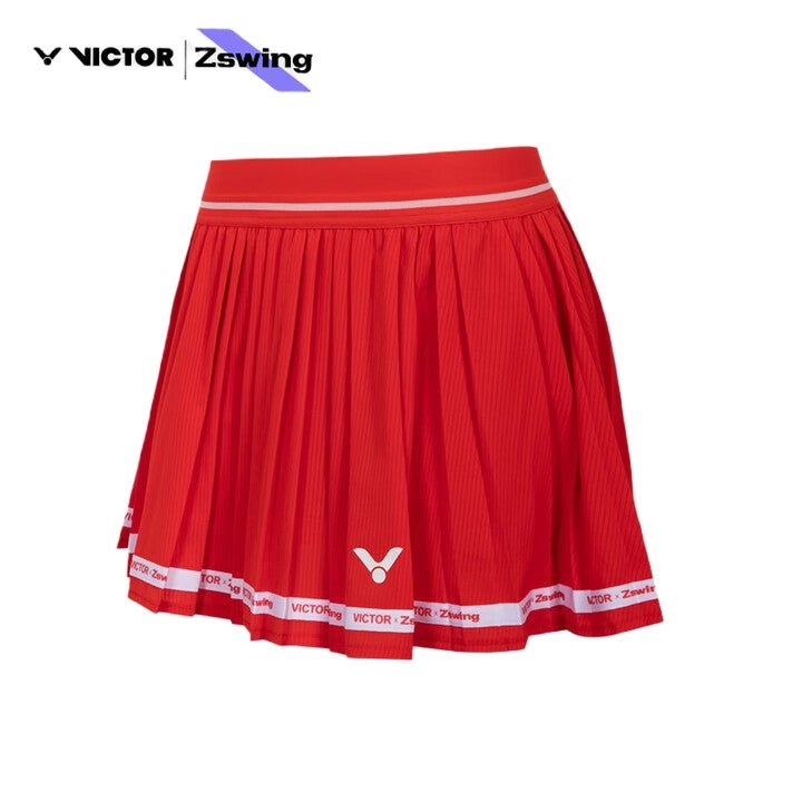 VICTOR x ZSW Women's Skirts K - 503ZSW D - Red - Gem Sports