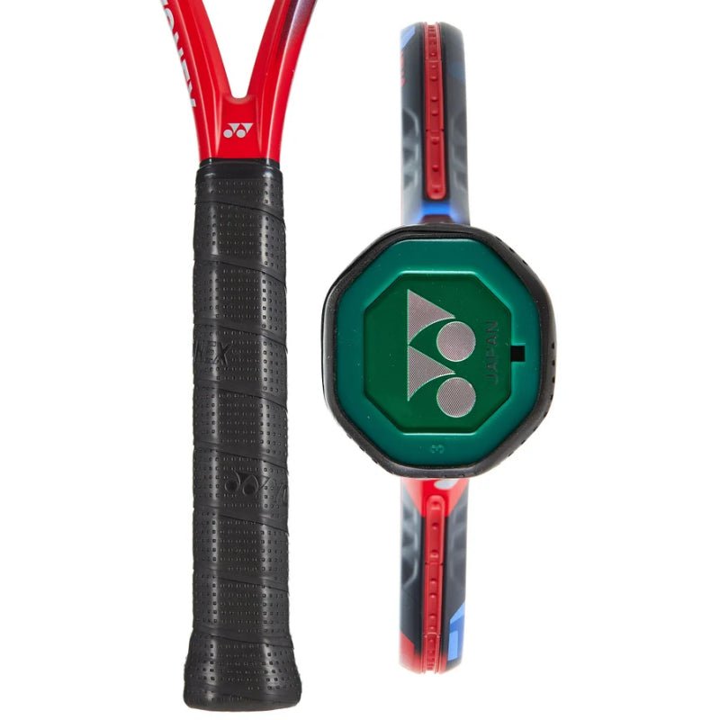 YONEX 2023 VCORE 100 (Scarlet) 300g Tennis Racquet - Unstrung & Free Grip - Gem Sports