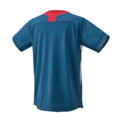 YONEX 2025 Japan National Team Crew Neck Shirt 10700YX Denim Navy - Gem Sports