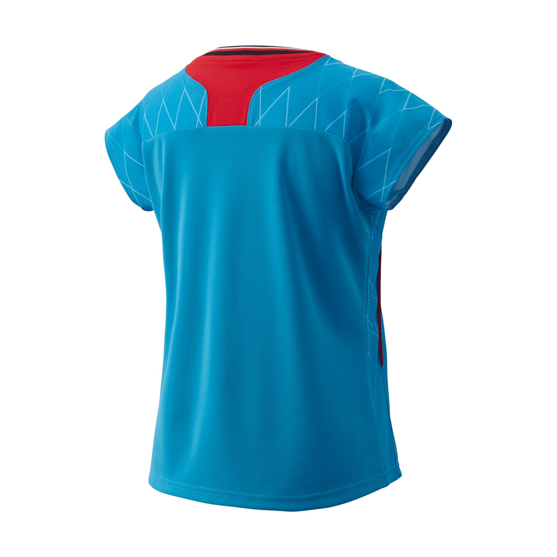 YONEX 2025 Japan National Team Women's Crew Neck Shirt 20915YX Cerulean Blue - Gem Sports