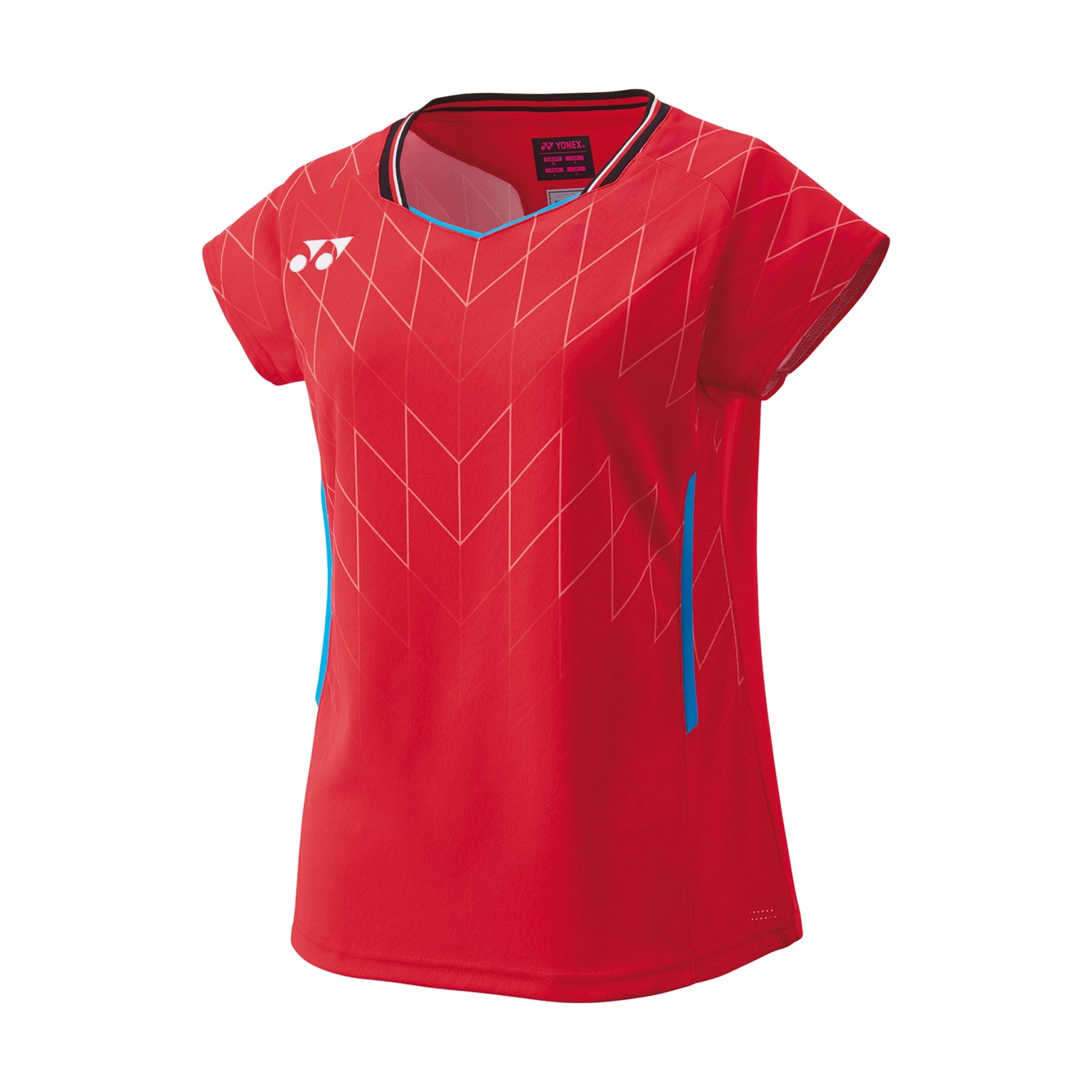 YONEX 2025 Japan National Team Women's Crew Neck Shirt 20915YX Japan Red - Gem Sports