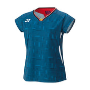 YONEX 2025 Japan National Team Women's Crew Neck Shirt 20917YX Denim Navy - Gem Sports