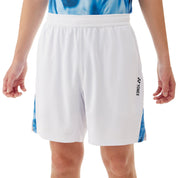 YONEX 2025 Unisex Knit Shorts 15211EX - White - Gem Sports