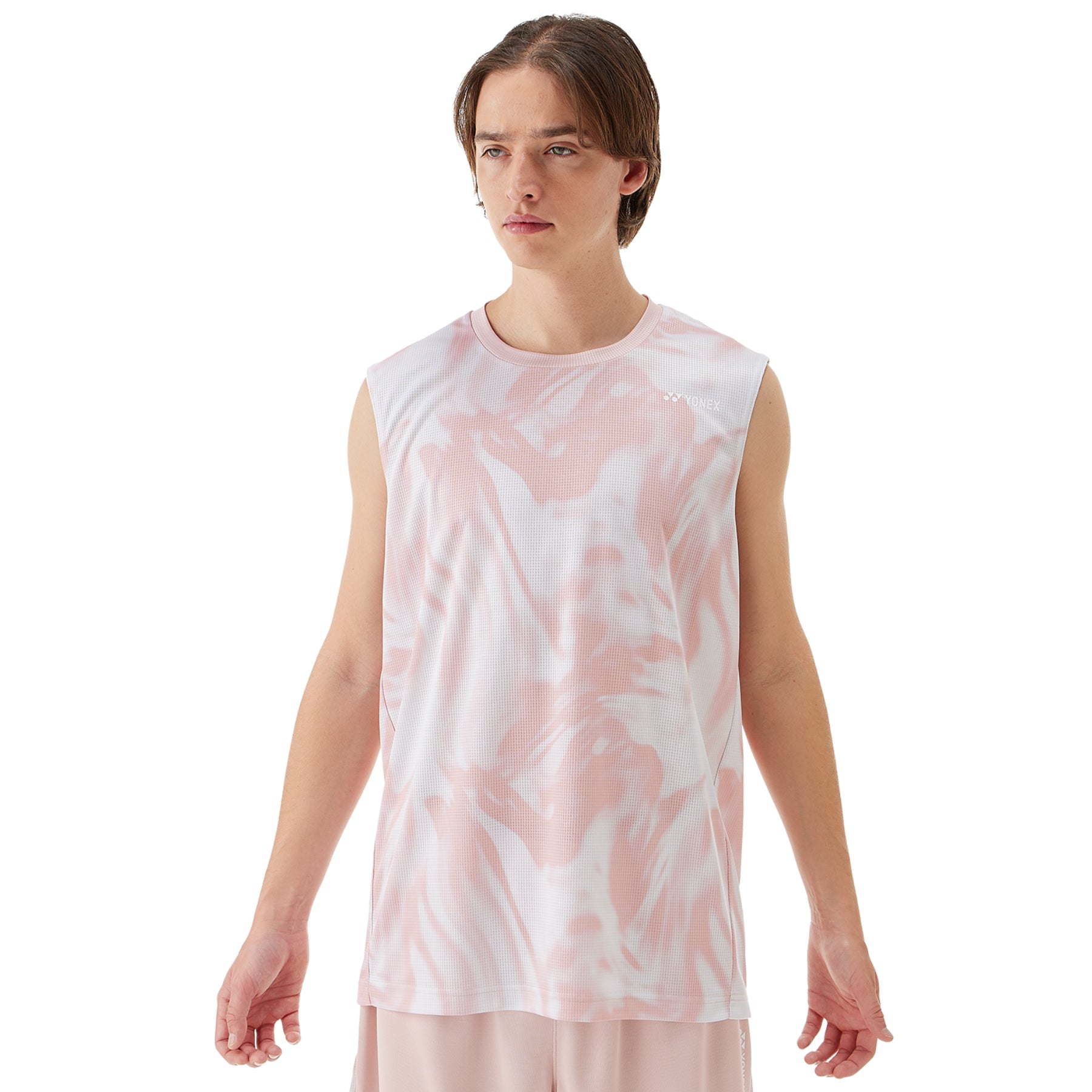 YONEX 2025 Unisex Sleeveless Top 10660EX - Smoke Pink - Gem Sports