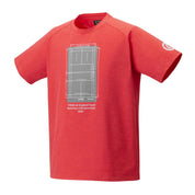 YONEX All England 2025 Badminton Sports Shirt YOB25001EX Coral Red UNISEX - Gem Sports