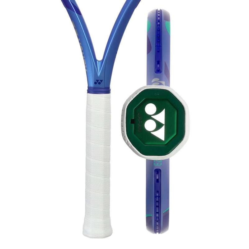 YONEX EZONE 100 PLUS (Blast Blue) 300g Tennis Racquet - Unstrung & Free Grip - Gem Sports
