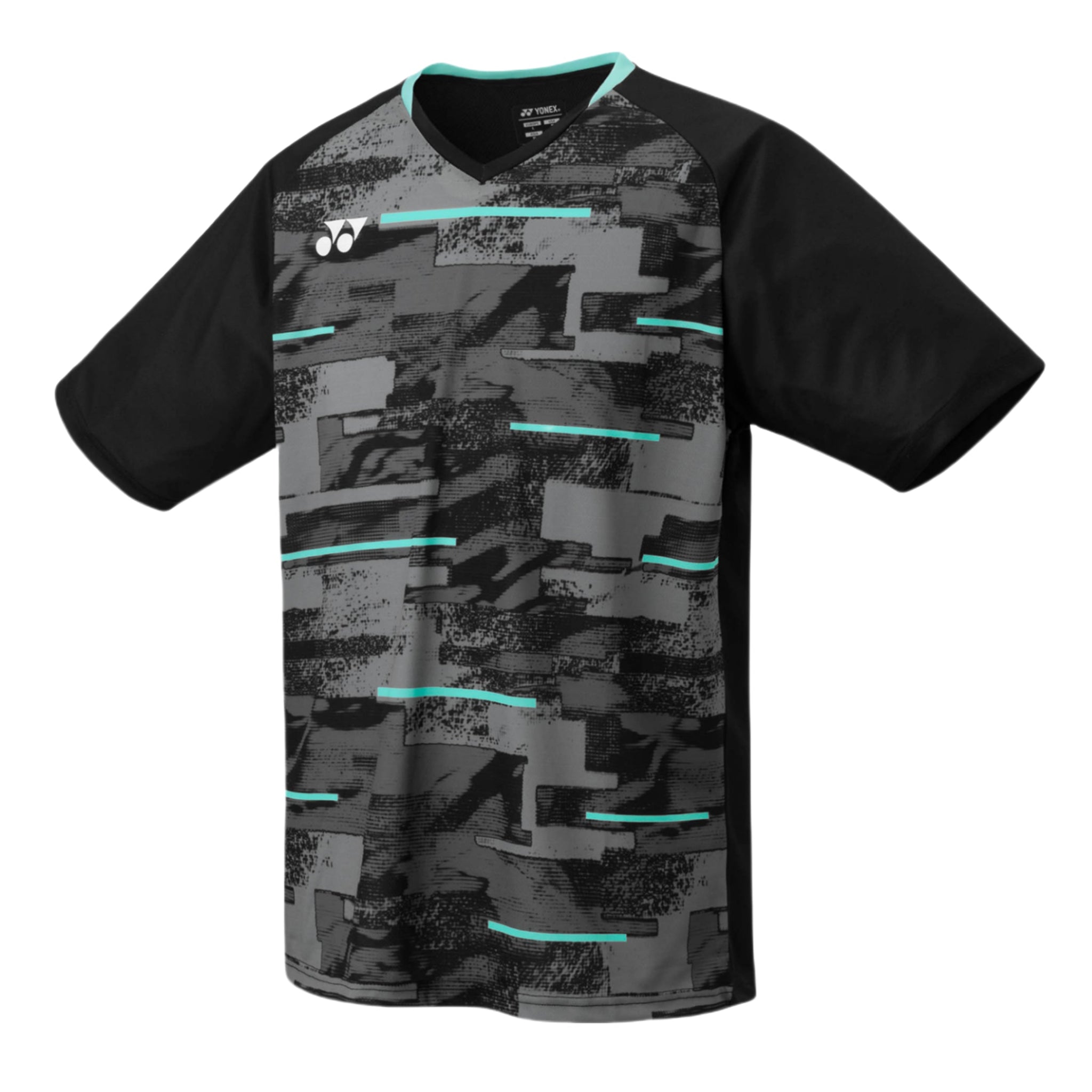 YONEX Men's Crew Neck Shirt YM0034EX - Black - Gem Sports