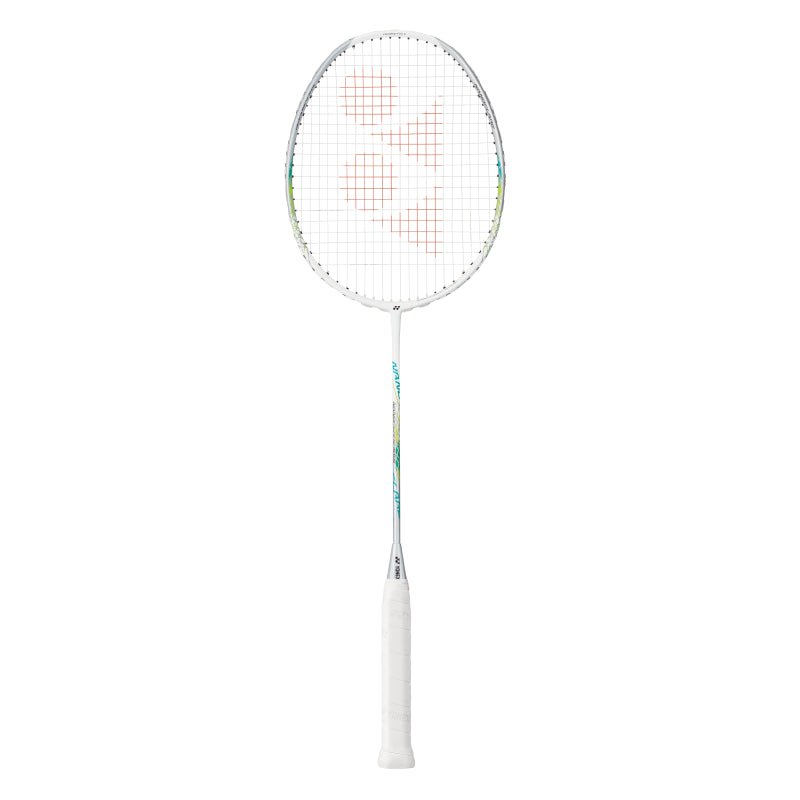 YONEX NANOFLARE 555 Matte White Badminton Racquet 4U/G5 Frame Only (UNSTRUNG) - Gem Sports
