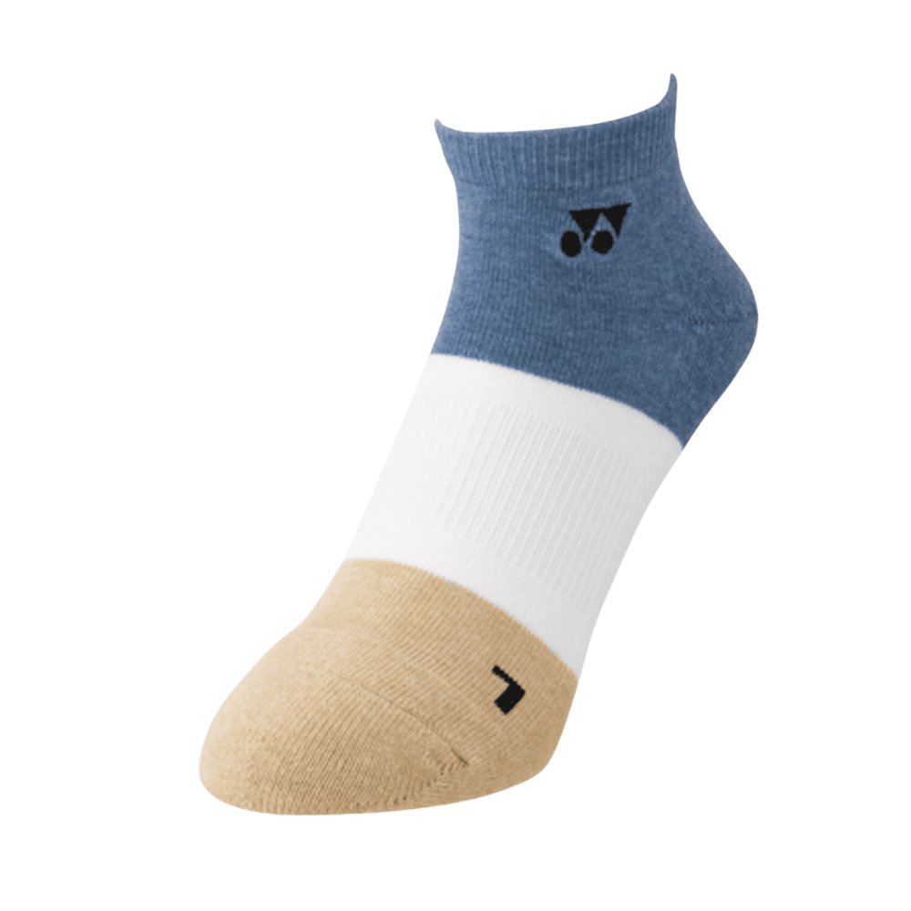 YONEX Sport Low - Cut Socks 19196EX Blue/Grey - Gem Sports