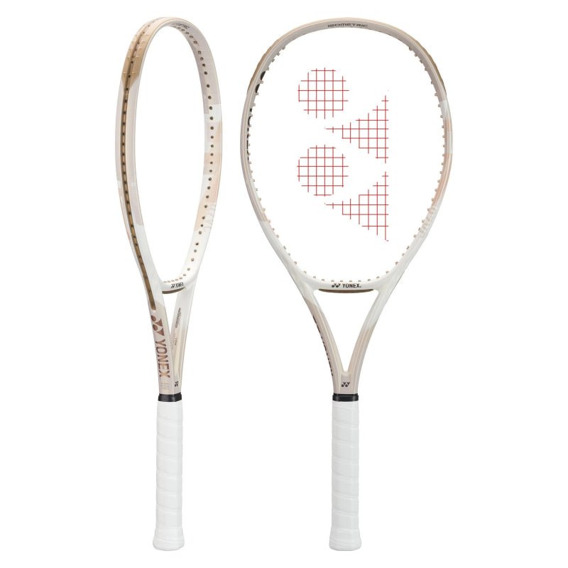 YONEX VCORE 100 (Sand Beige) 300g Tennis Racquet - Unstrung & Free Grip - Gem Sports